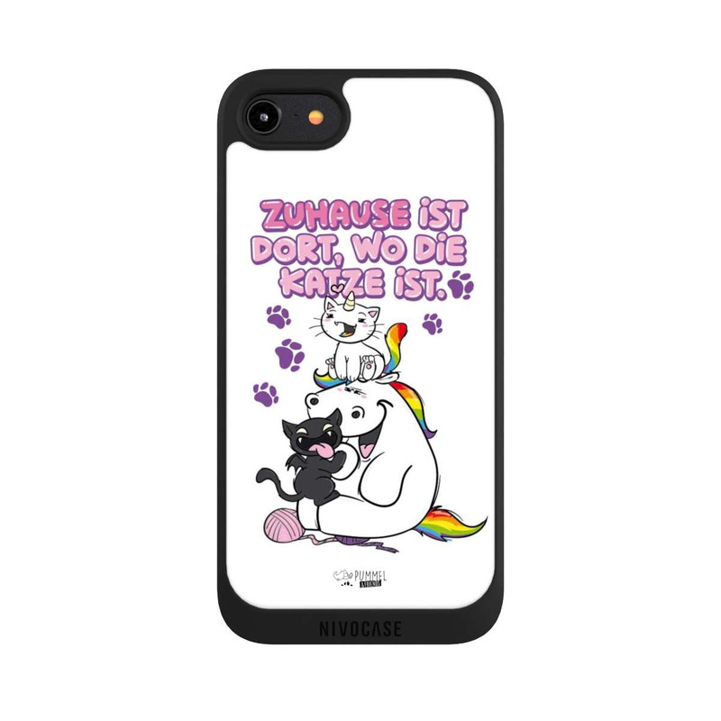 iPhone 8 NIVOpure Zuhause ist dort wo die Katze ist