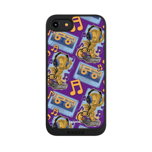 Apple iPhone 8 NIVOpure Groot Comic Headphones Guardians of the Galaxy