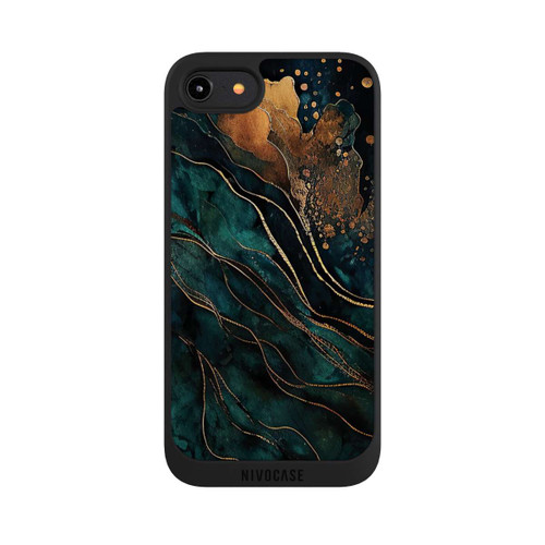 Apple iPhone 8 NIVOpure Gold und Grün