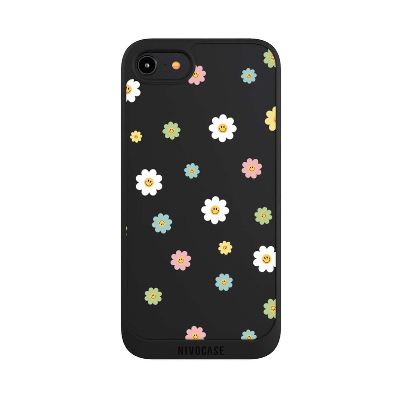iPhone 8 NIVOpure Flower Power klein transparent