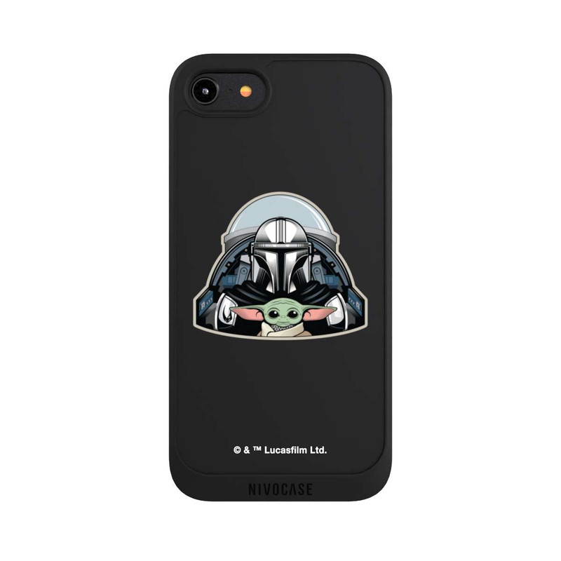 iPhone 8 NIVOpure Mando et Grogu Transparent