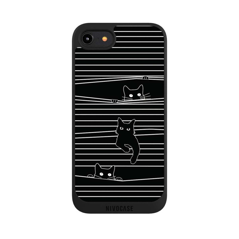 iPhone 8 NIVOpure Cats Peeping