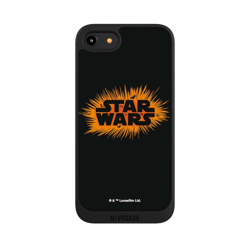 iPhone 8 NIVOpure Star Wars Logo Orange Halloween Explosion