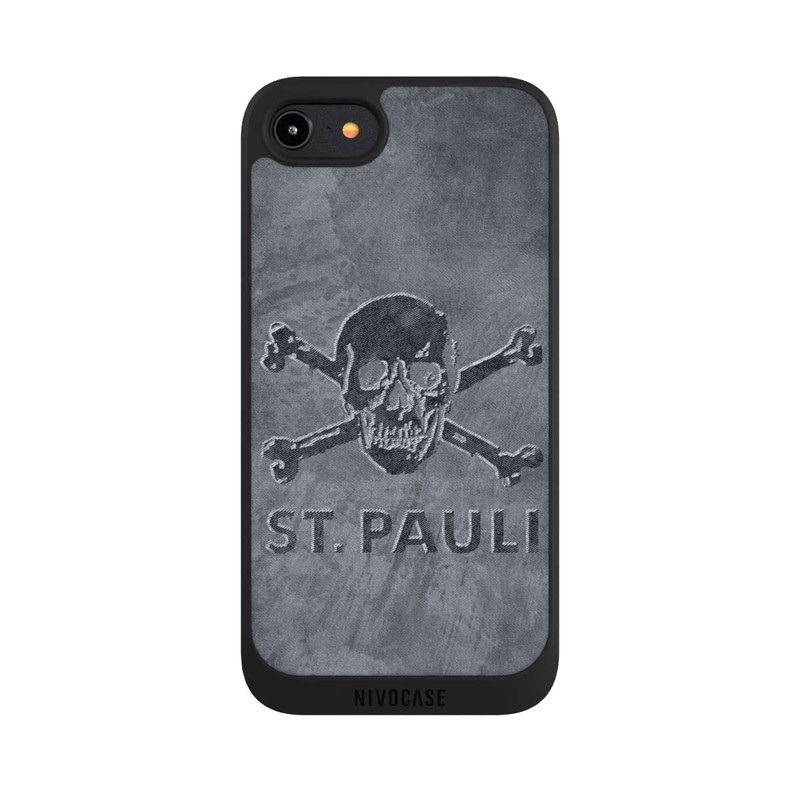 iPhone 8 NIVOpure FC St. Pauli Grau Beton