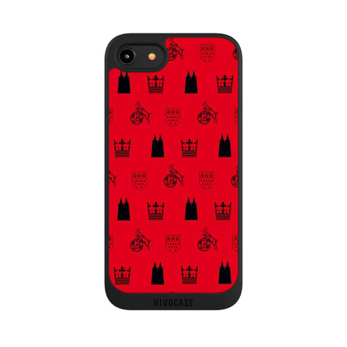Apple iPhone 8 NIVOpure Köln Logos Muster