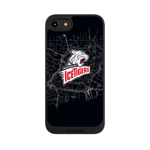 Apple iPhone 8 NIVOpure Nürnberg Ice Tigers Logo Karte