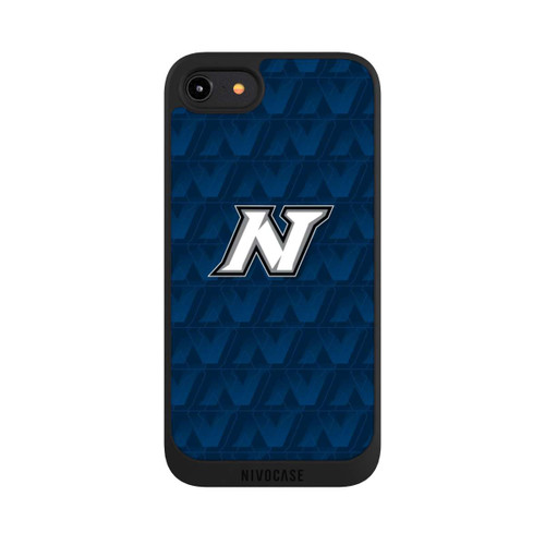 Apple iPhone 8 NIVOpure Nürnberg Ice Tigers Muster Blau