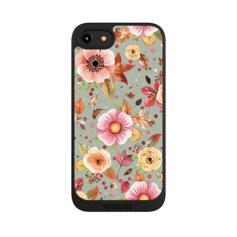 iPhone 8 NIVOpure Herbstblumen Weiches Grün