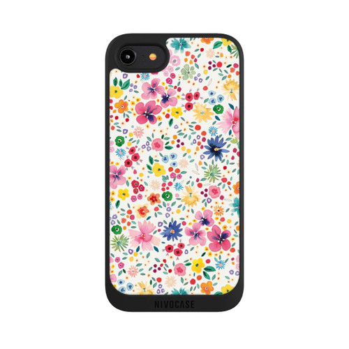 Apple iPhone 8 NIVOpure Millefleurs Pink Spring Garden
