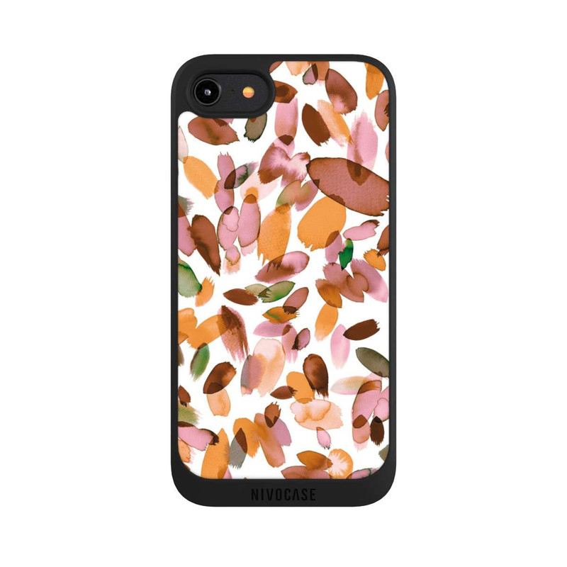 iPhone 8 NIVOpure Watercolor Petal Stains Orange