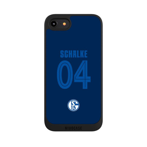 Apple iPhone 8 NIVOpure Schalke 04 Dunkelblau