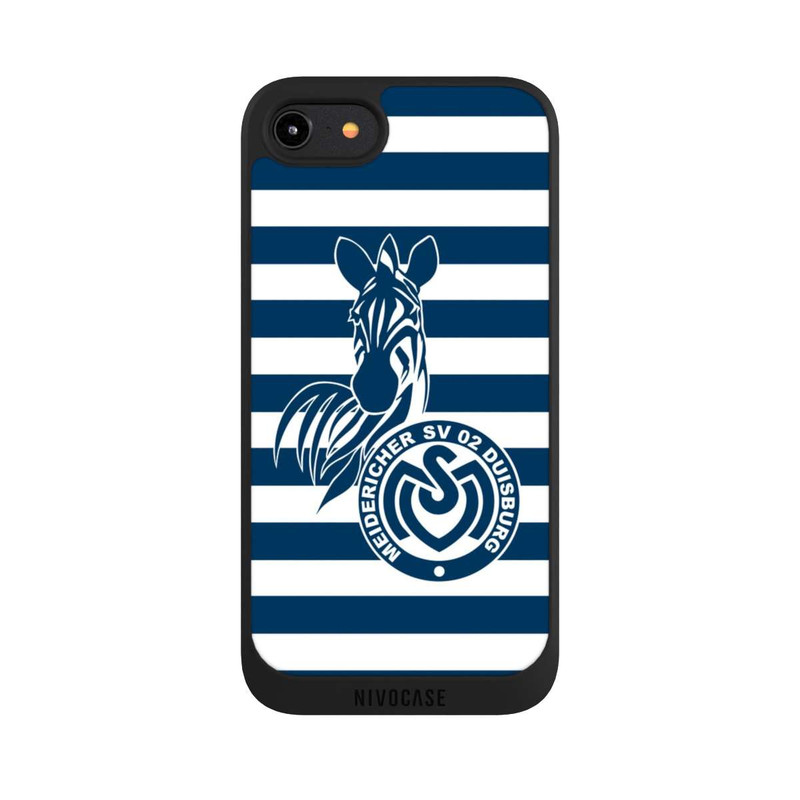 iPhone 8 NIVOpure MSV Duisburg Blau Weiß
