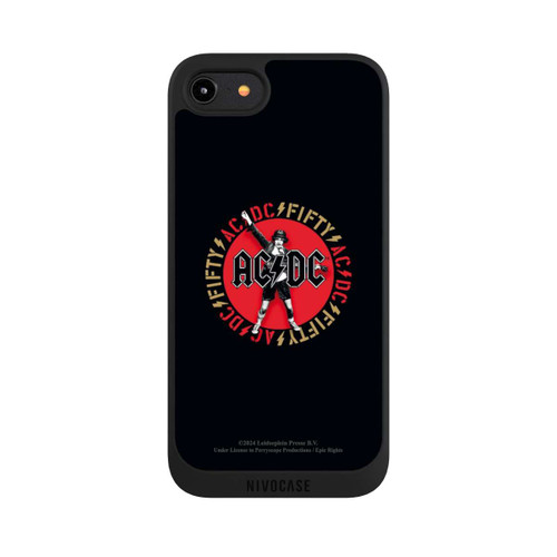 Apple iPhone 8 NIVOpure ANGUS EMBLEM RED ACDC