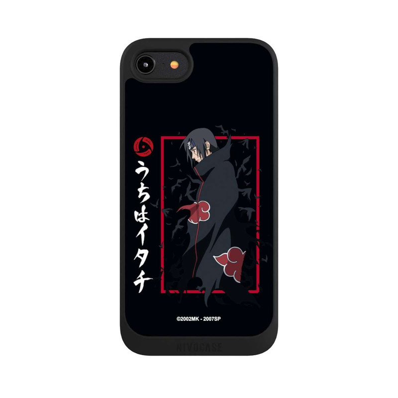 iPhone 8 NIVOpure Itachi corbeaux noirs