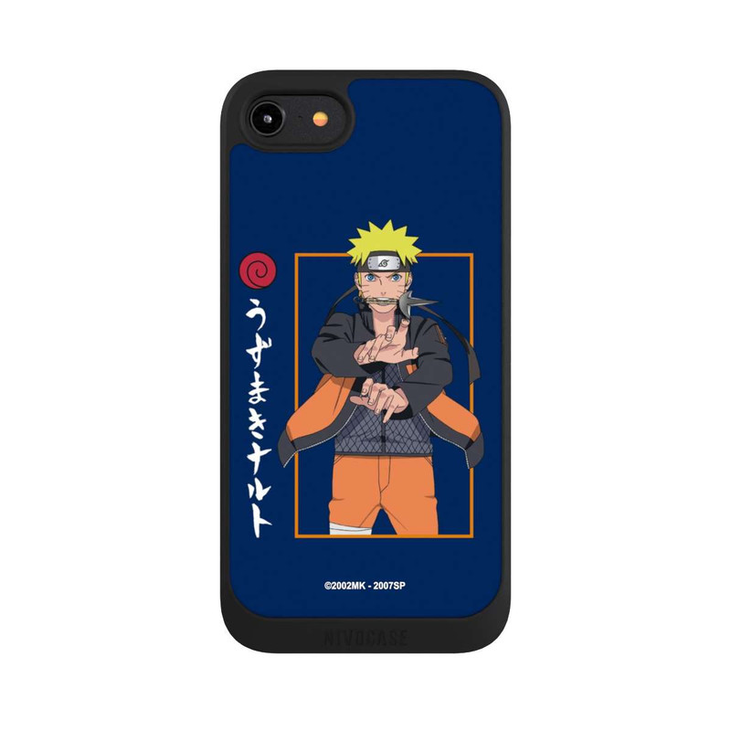 iPhone 8 NIVOpure Naruto Kampfposition Blau