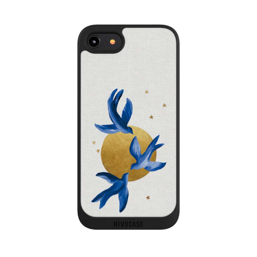 Apple iPhone 8 NIVOpure Blaue Vögel