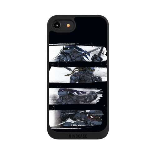 Apple iPhone 8 NIVOpure TMNT Black and White Scratch