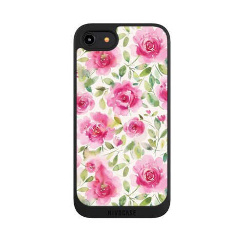 Apple iPhone 8 NIVOpure Aquarell Frische Rosen