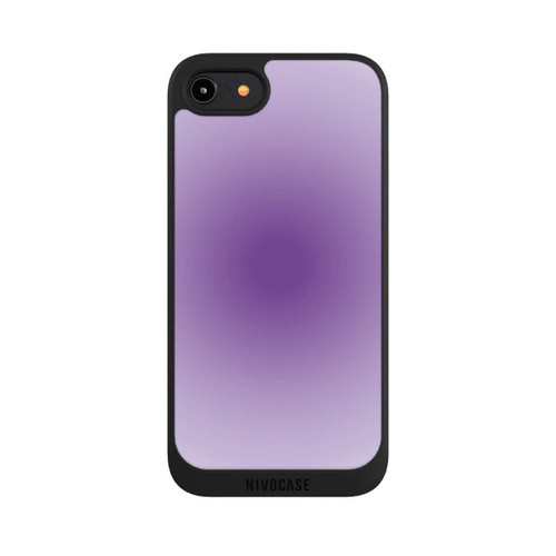 Apple iPhone 8 NIVOpure Aura purple circle