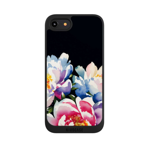 Apple iPhone 8 NIVOpure Aquarell Pfingstrosen