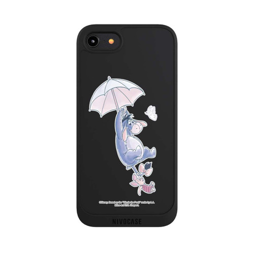 Apple iPhone 8 NIVOpure Winnie Pooh Eeyeore Find Happiness Transparent
