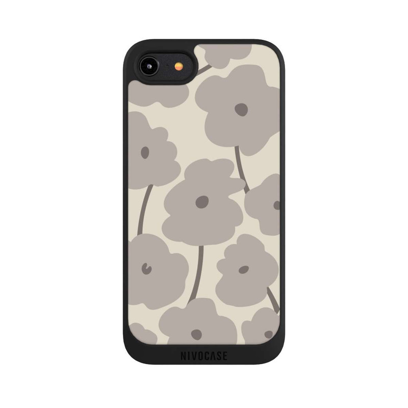 iPhone 8 NIVOpure Minimalistic Flowers Beige