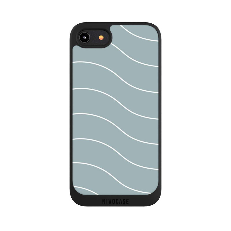 iPhone 8 NIVOpure Trendy Lines White Green