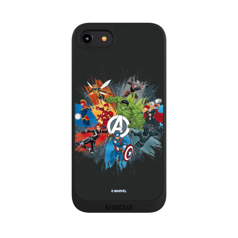 iPhone 8 NIVOpure Marvel's Avengers Black
