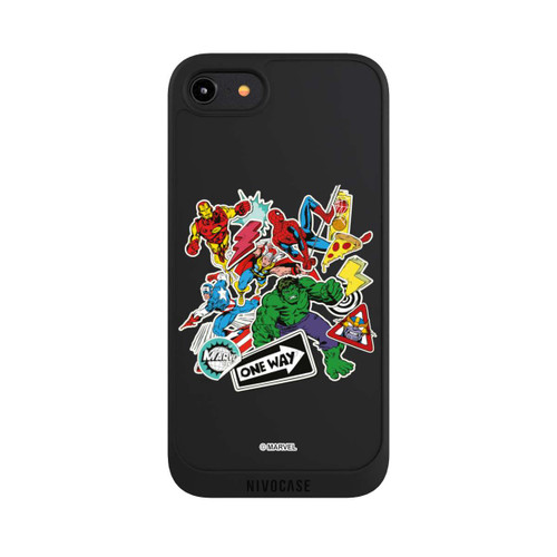 Apple iPhone 8 NIVOpure Capitan American Shield Transp