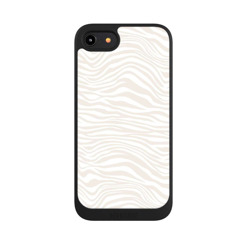 iPhone 8 NIVOpure Motif Zèbre Marron
