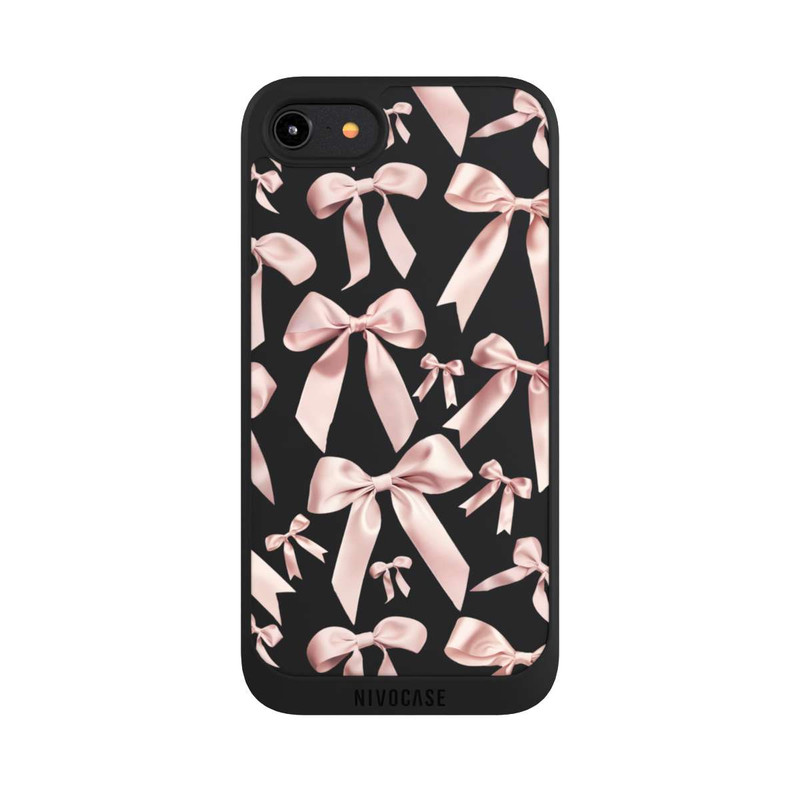 iPhone 8 NIVOpure Rosa Satinschleifen
