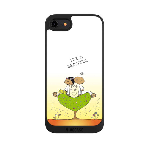 Apple iPhone 8 NIVOpure Life is Beautiful Meditation Der Kleine Yogi
