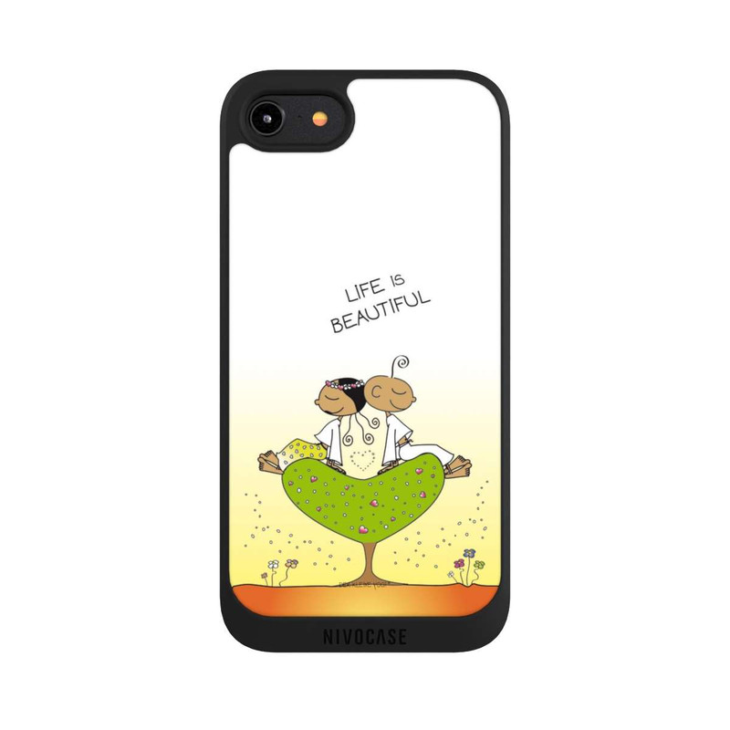 iPhone 8 NIVOpure Life is Beautiful Meditation Der Kleine Yogi