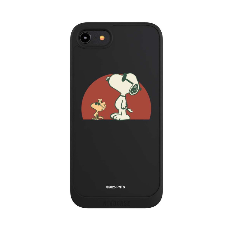 iPhone 8 NIVOpure Snoopy Woodstock Far Out transparent