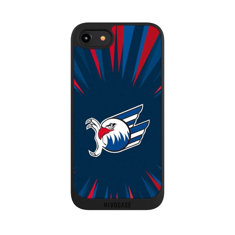 iPhone 8 NIVOpure Adler Mannheim Strahlen Blau Rot