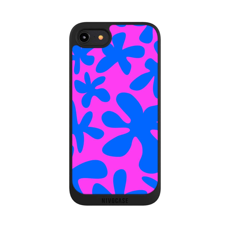 iPhone 8 NIVOpure Dopamin Flowers Blue