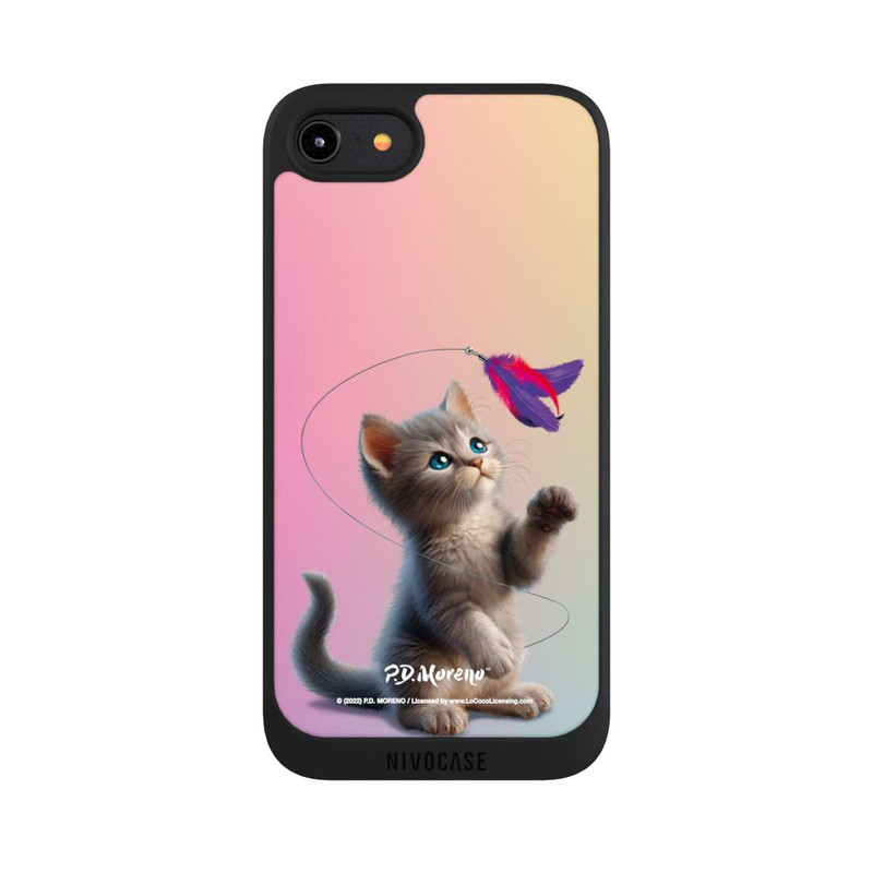 iPhone 8 NIVOpure Playing Cat with Feather