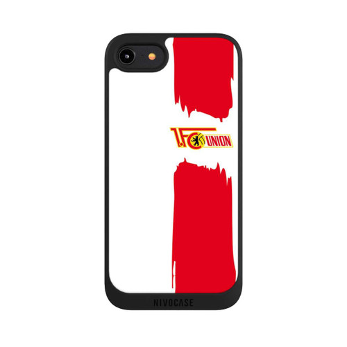 Apple iPhone 8 NIVOpure 1. FC Union Berlin Logo Streifen