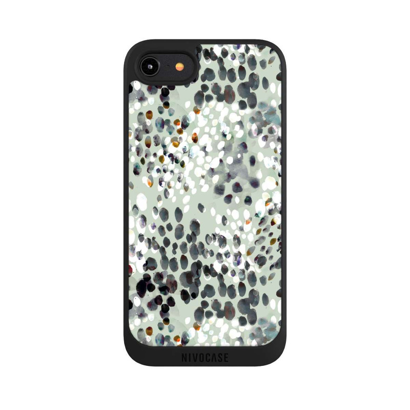 iPhone 8 NIVOpure Wasserfarben Punkte