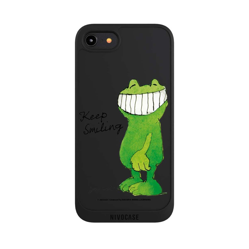 iPhone 8 NIVOpure Frosch Keep Smiling Transparent
