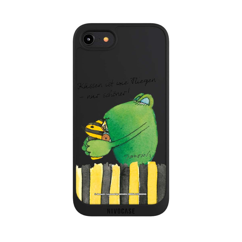 iPhone 8 NIVOpure Frosch Küssen ist wie Fliegen Transparent