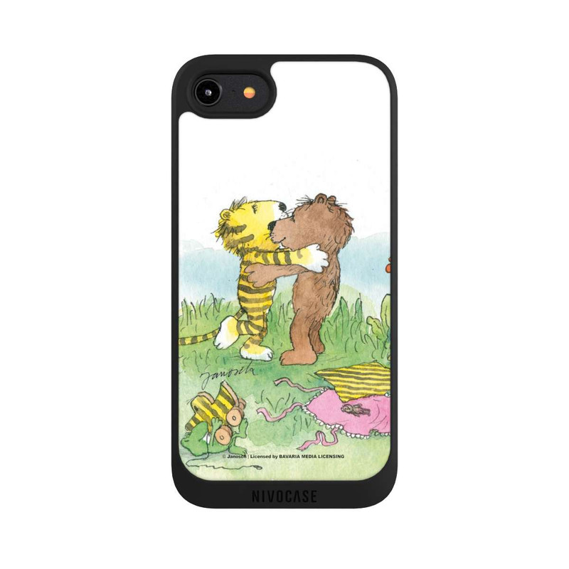 iPhone 8 NIVOpure Bär und Tiger Umarmung