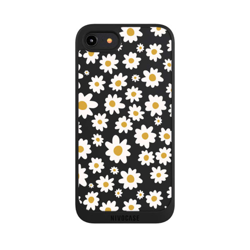 Apple iPhone 8 NIVOpure Daisy Flower Seamless Pattern Transparent
