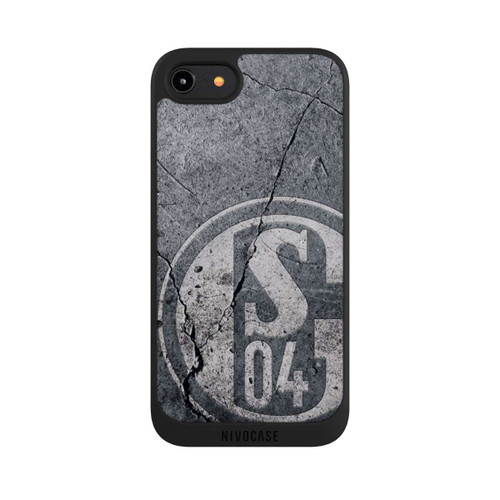 Apple iPhone 8 NIVOpure Schalke 04 Beton Look