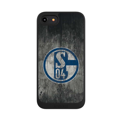 Apple iPhone 8 NIVOpure Schalke 04 Holz Look