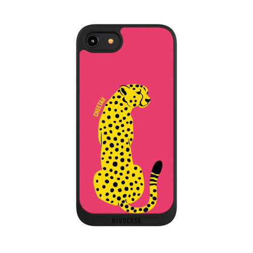 Apple iPhone 8 NIVOpure Colourful Yellow Cat