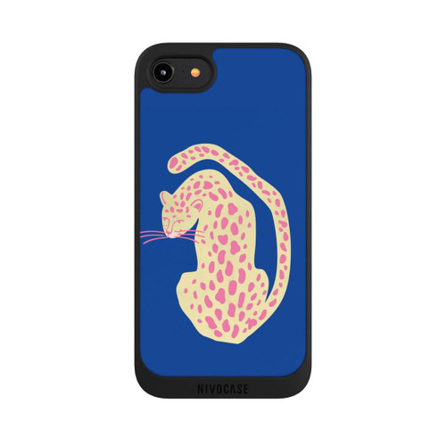 Apple iPhone 8 NIVOpure Blue Pink Cat