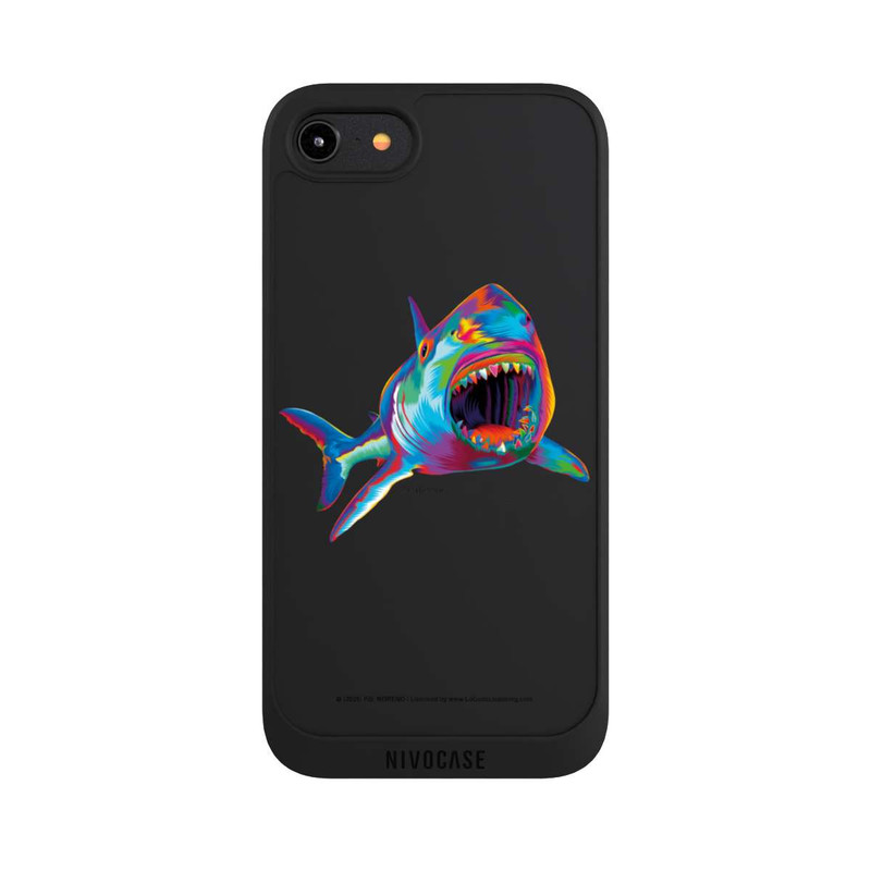 iPhone 8 NIVOpure Requin Pop Colour transparent