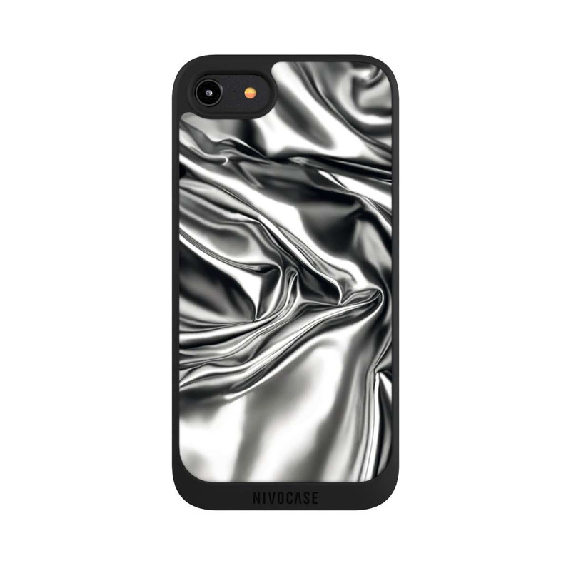 iPhone 8 NIVOpure Shiny Chrome Silver