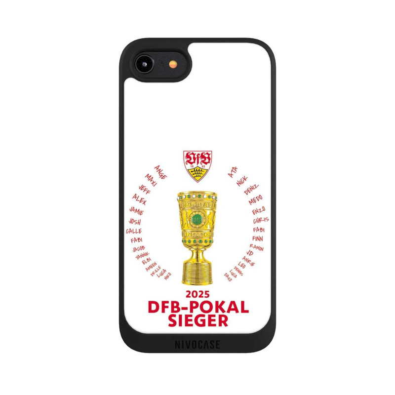 iPhone 8 NIVOpure VfB DFB-Pokal Sieger Weiß